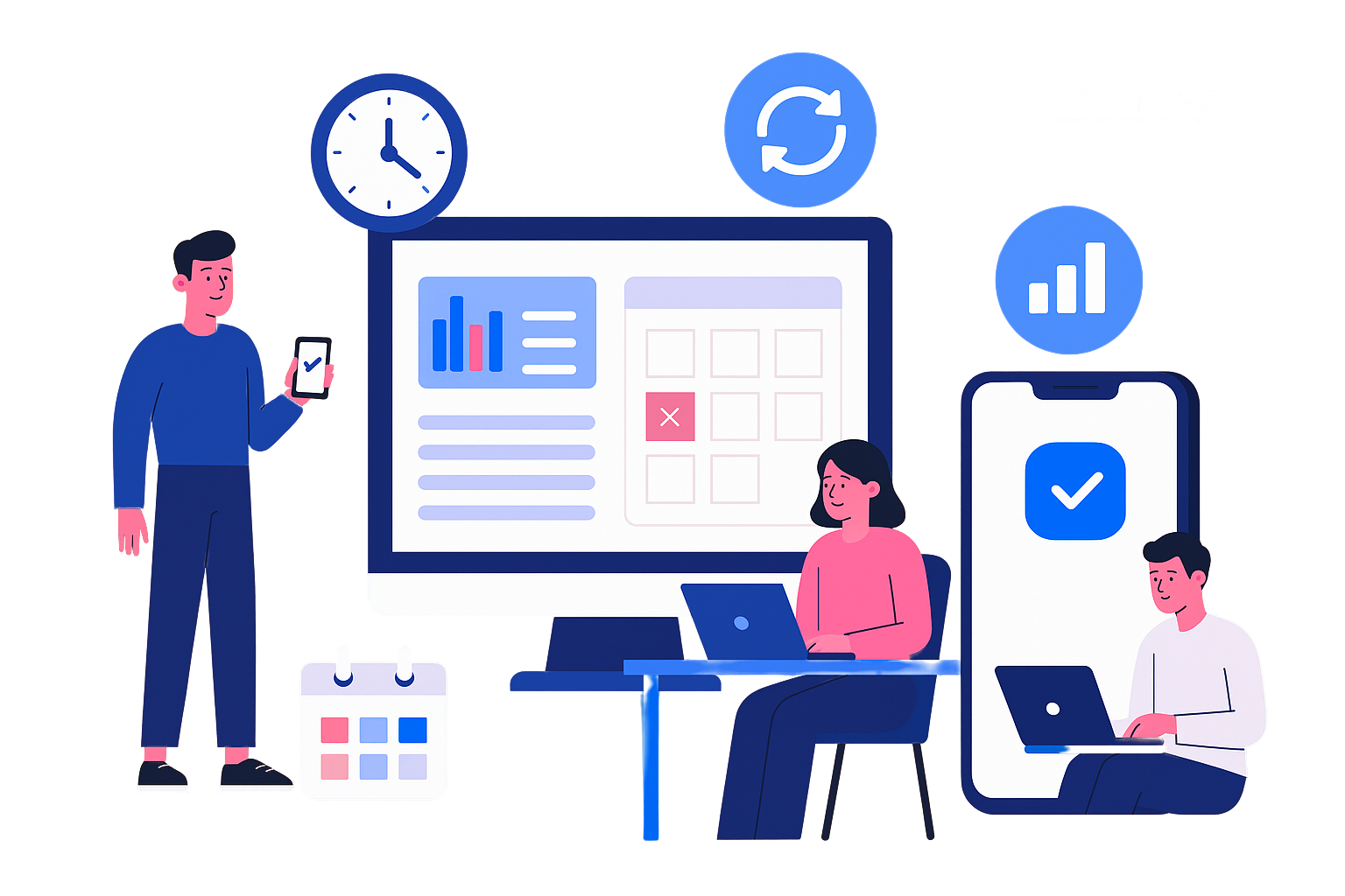 Funcionalidades Asistencias y Turnos